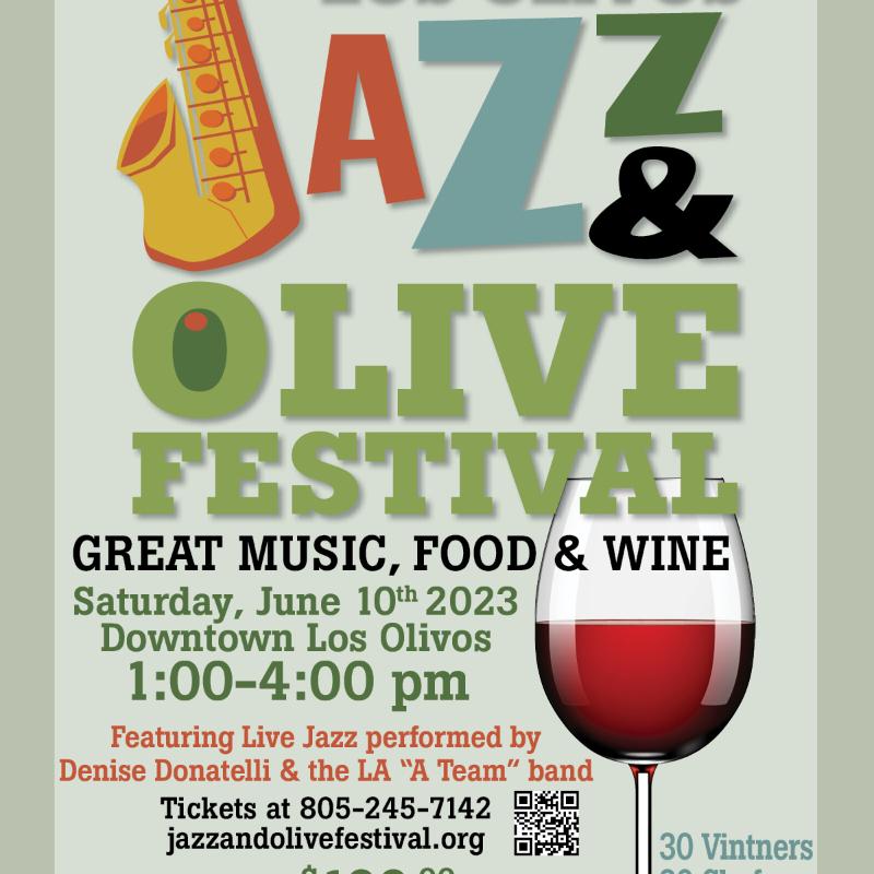 2023 Los Olivos Jazz & Olive Festival