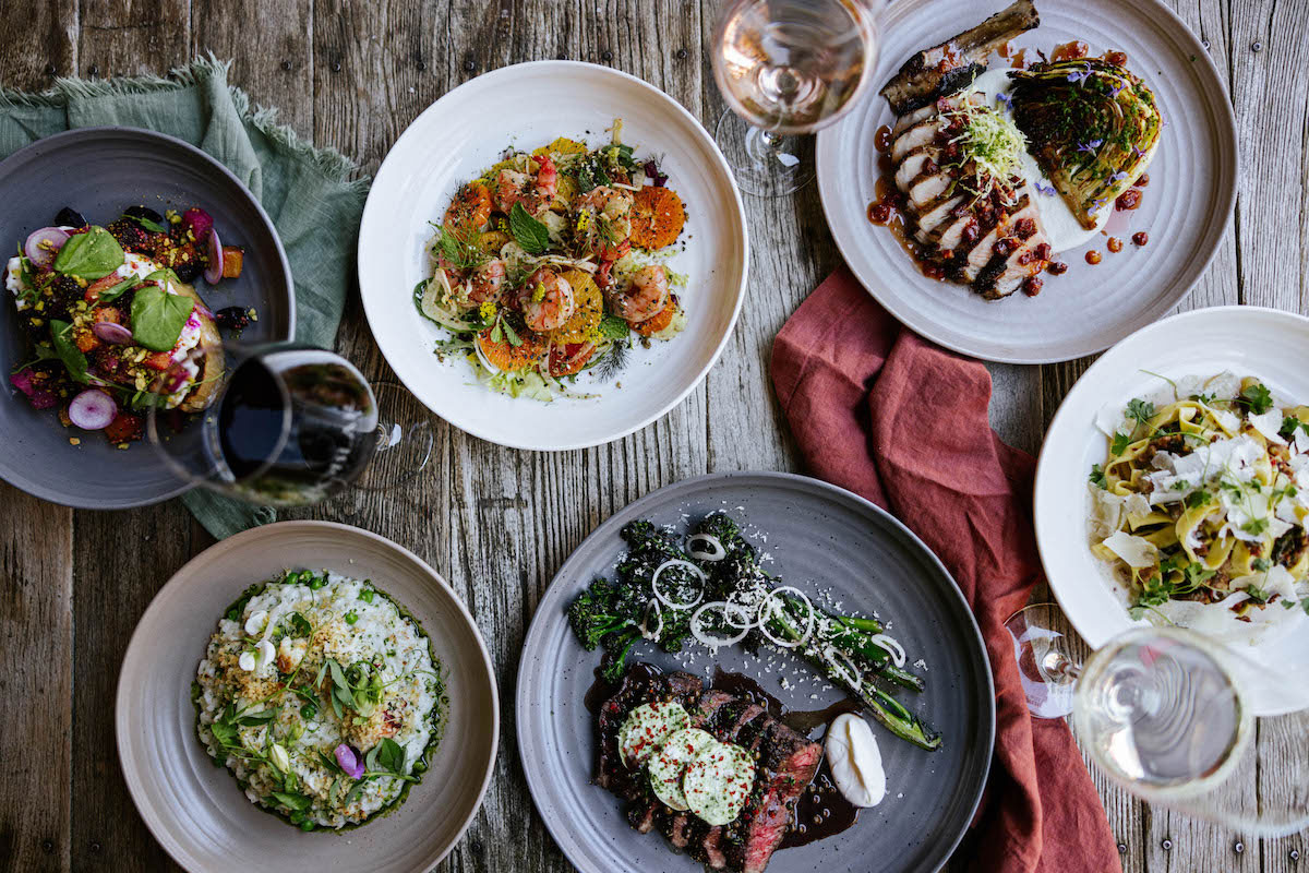 Farm-to-fork dinner.